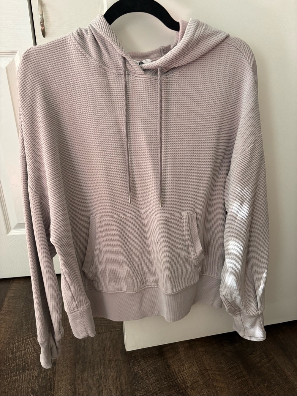 Athleta Waffle-Knit Hooded sweatshirt